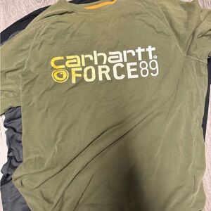 Carhartt Men's Olive Green FORCE T-Shirt
